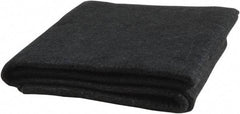 Steiner - 6' High x 6' Wide x 0.15" Thick Carbonized Fiber Welding Blanket - Black - Eagle Tool & Supply