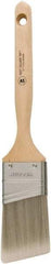 Wooster Brush - 2" Angled Synthetic Sash Brush - 2-11/16" Bristle Length, 7.13" Wood Fluted Handle - Eagle Tool & Supply