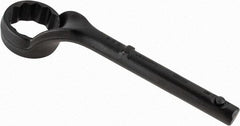 Proto - 2-3/8" 12 Point Pull Wrench - Single End, 13-3/4" OAL, Steel, Black Finish - Eagle Tool & Supply