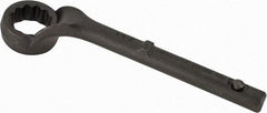 Proto - 1-1/2" 12 Point Pull Wrench - Single End, 10-15/16" OAL, Steel, Black Finish - Eagle Tool & Supply