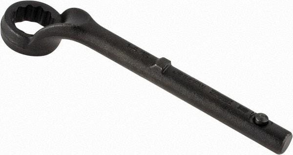Proto - 1-5/16" 12 Point Pull Wrench - Single End, 10-13/16" OAL, Steel, Black Finish - Eagle Tool & Supply