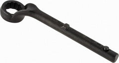 Proto - 1-5/16" 12 Point Pull Wrench - Single End, 10-13/16" OAL, Steel, Black Finish - Eagle Tool & Supply