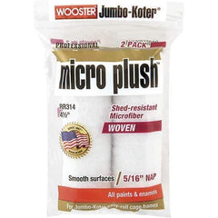 Wooster Brush - 5/16" Nap, Mini Roller Cover - 4-1/2" Wide, Includes Roller Cover - Eagle Tool & Supply