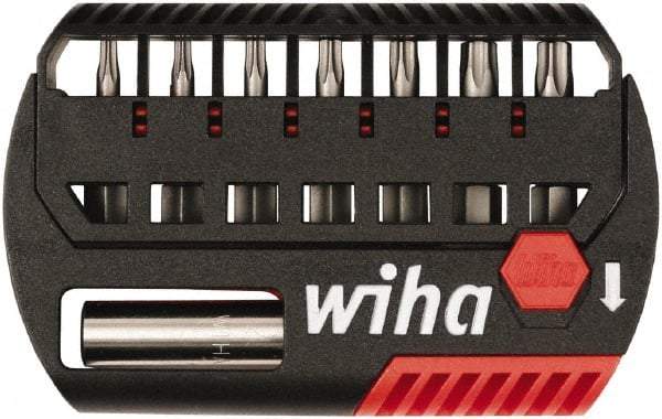 Wiha - 8 Piece, Bit Set - Torx Point - Eagle Tool & Supply