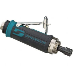 Dynabrade - 1/4 Inch Collet, 0.4 hp, 30,000 RPM Compact Router Motor - 1/4 NPT Inlet, 90 psi Air Pressure, 23 CFM - Eagle Tool & Supply