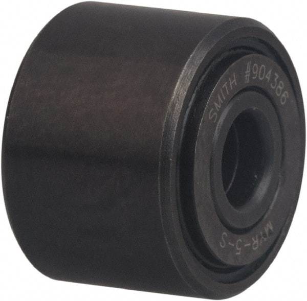 Accurate Bushing - 12mm Bore, 32mm Roller Diam x 15mm Width, Carbon Steel Sealed Yoke Cam Follower - 8,700 N Dynamic Load Capacity - Eagle Tool & Supply