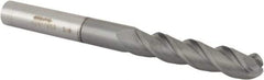 Accupro - 3/8" Diam, 1-3/4" LOC, 3 Flute Solid Carbide Ball End Mill - nACRo Finish, Single End, 4" OAL, 3/8" Shank Diam, Spiral Flute - Eagle Tool & Supply