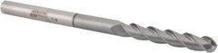Accupro - 1/4" Diam, 1-1/2" LOC, 3 Flute Solid Carbide Ball End Mill - nACRo Finish, Single End, 4" OAL, 1/4" Shank Diam, Spiral Flute - Eagle Tool & Supply