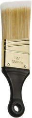 Ability One - 3" Flat Synthetic Sash Brush - 1-1/2" Bristle Length, 3" Short Handle - Eagle Tool & Supply