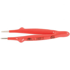 Wiha - Tweezers Type: Insulated Pattern: Straight - Eagle Tool & Supply