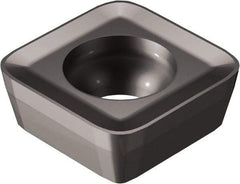 Sandvik Coromant - R210090414 PM Grade S30T Carbide Milling Insert - TiAlN2 Finish, 4.5mm Thick, 9.5mm Inscribed Circle, 1.4mm Corner Radius - Eagle Tool & Supply
