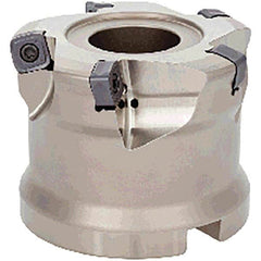 Tungaloy - 5" Cut Diam, 1-1/2" Arbor Hole, Indexable High-Feed Face Mill - Eagle Tool & Supply