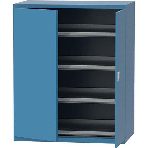 LISTA - 159 Compartment Bright Blue Steel Modular Storage Cabinet - Eagle Tool & Supply