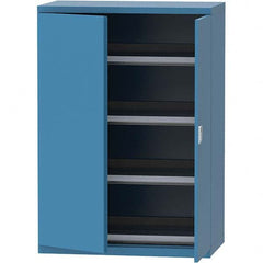 LISTA - 84 Compartment Bright Blue Steel Modular Storage Cabinet - Eagle Tool & Supply