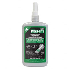 Vibra-Tite - 250 mL Bottle, Green, Medium Strength - Wicking Grade Threadlocker - Eagle Tool & Supply