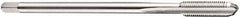 DORMER - M36x3.00 Metric Fine 6H 4 Flute Bright Finish Cobalt Straight Flute Machine Tap - Bottoming, Right Hand Thread, 200mm OAL, 55mm Thread Length, Oversize - Exact Industrial Supply
