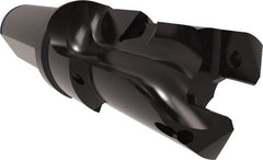 Allied Machine and Engineering - 24 to 26mm Diam, Straight Shank, 25.4mm Body Shank Diam, Combo Chamfer and Countersink Drill - TCMT 110204 Insert, 121.84mm OAL - Eagle Tool & Supply