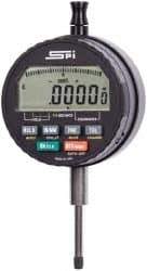 SPI - 0 to 1/4" Range, 0.0001" Graduation, Electronic Drop Indicator - Lug Back, Accurate to 0.0001" - Eagle Tool & Supply