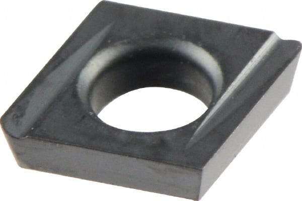 Kennametal - CDHH1.20.61 Grade KCU10 Carbide Turning Insert - AlTiN Finish, 80° Diamond, 5/32" Inscr Circle, 0.04 Thick, 1/64" Corner Radius - Eagle Tool & Supply