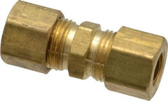 Parker - 5/16" OD, Brass Union - 300 Max Working psi, -65 to 250°F, Comp x Comp Ends - Eagle Tool & Supply