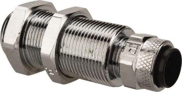 Parker - 3/8" OD, Bulkhead Coupler Body - 150 Max Working psi, 0 to 150°F, - Eagle Tool & Supply