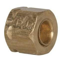 Parker - 1/4" OD, Brass Plug - 1,400 Max Working psi, -65 to 250°F, - Eagle Tool & Supply