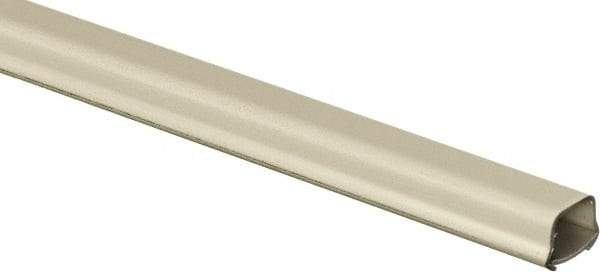 Hubbell Wiring Device-Kellems - 3m Long x 0.53 Inch Deep x 0.76 Inch Wide, Metal Raceway - Continuous Cover, 1 Channel, Ivory, Painted - Eagle Tool & Supply