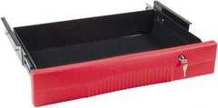 Rubbermaid - 25" Long x 4-5/8" High, Cart Drawer - Use with FG452088, FG454600, FG454610 - Eagle Tool & Supply
