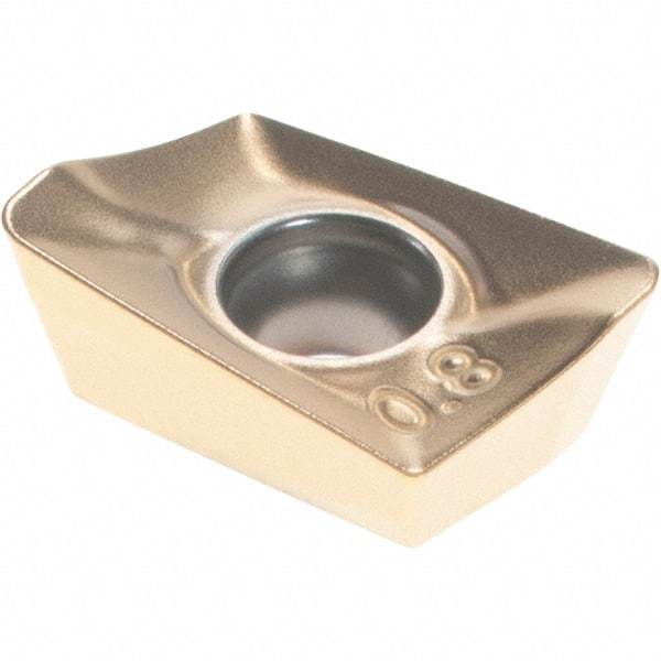 Ingersoll Cutting Tools - BOMT09T308 Grade IN2505 Carbide Milling Insert - TiAlN/TiN Finish - Eagle Tool & Supply