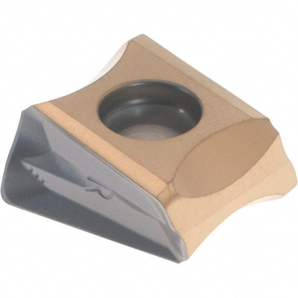 Iscar - T490 LNHT1306 RD Grade IC830 Carbide Milling Insert - TiAlN/TiN Finish, 0.5138" Thick, 0.8mm Corner Radius - Eagle Tool & Supply