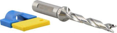 Iscar - 0.315" to 0.35" Diam, 8xD, 2.52" Max Depth, 1/2" Shank Diam, 4.9" OAL, Replaceable-Tip Drill - FCP, ICK, ICK-2M, ICM, ICP, iCP-2M Insert, 63104418 Toolholder, Series SumoCham - Eagle Tool & Supply