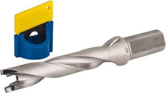 Iscar - 0.866" to 0.902" Diam, 5xD, 4.33" Max Depth, 1" Shank Diam, 7.9" OAL, Replaceable-Tip Drill - FCP, ICK, ICK-2M, ICM, ICP, iCP-2M Insert, 63104426 Toolholder, Series SumoCham - Eagle Tool & Supply
