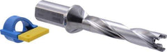 Iscar - 29/32" to 0.941" Diam, 5xD, 4.53" Max Depth, 1-1/4" Shank Diam, 8.32" OAL, Replaceable-Tip Drill - FCP, ICK, ICK-2M, ICM, ICP, iCP-2M Insert, 63105779 Toolholder, Series SumoCham - Eagle Tool & Supply