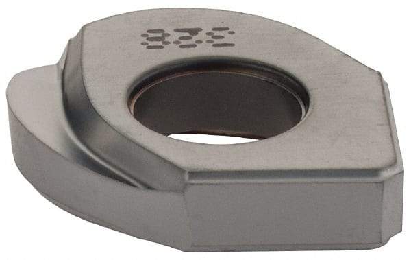 Iscar - HBRD.75 QF Grade IC328 Carbide Milling Insert - TiCN Finish, 0.183" Thick, 3/8" Corner Radius - Eagle Tool & Supply