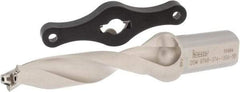 Iscar - 3/4 to 0.783" Diam, 5xD, 3.74" Max Depth, 1" Shank Diam, 6-3/4" OAL, Replaceable Tip Drill - IDK, IDM, IDN, IDP Insert, DSM Toolholder, Series ChamDrillJet - Eagle Tool & Supply