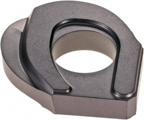 Iscar - HBRD.75 QF Grade IC908 Carbide Milling Insert - TiAlN Finish, 0.183" Thick, 3/8" Corner Radius - Eagle Tool & Supply