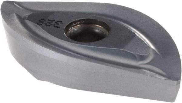 Iscar - BCR150 QT Grade IC328 Carbide Milling Insert - TiCN Finish, 0.29" Thick, 3/4" Corner Radius - Eagle Tool & Supply