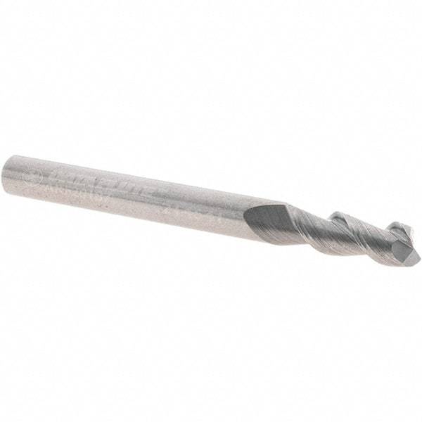 Made in USA - Roughing & Finishing Mill - Straight Shank, 48° Helix - Eagle Tool & Supply