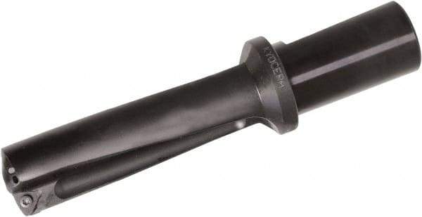 Kyocera - 3.54" Max Drill Depth, 3xD, 30mm Diam, Indexable Insert Drill - 2 Inserts, 1" Shank Diam, Whistle Notch Shank - Eagle Tool & Supply