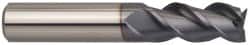 Guhring - 20mm, 32mm LOC, 20mm Shank Diam, 104mm OAL, 3 Flute, Solid Carbide Square End Mill - Eagle Tool & Supply
