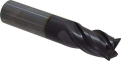 Guhring - 1/2", 5/8" LOC, 1/2" Shank Diam, 2-1/2" OAL, 4 Flute, Solid Carbide Square End Mill - Single End, FIREX Finish, Spiral Flute, Variable° Helix, Centercutting, Right Hand Cut, Right Hand Flute, Series 3113 - Eagle Tool & Supply