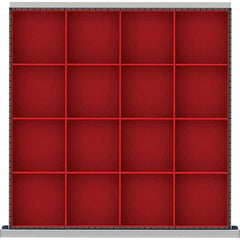 LISTA - 16-Compartment Drawer Divider Layout for 3.15" High Drawers - Eagle Tool & Supply