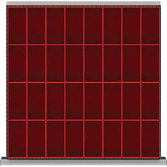 LISTA - 32-Compartment Drawer Divider Layout for 3.15" High Drawers - Eagle Tool & Supply