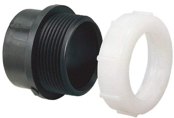 NIBCO - 2", ABS Drain, Waste & Vent Pipe Trap Adapter - Spig x SJ - Eagle Tool & Supply