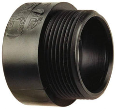 NIBCO - 4", ABS Drain, Waste & Vent Pipe Adapter - Hub x MIPT - Eagle Tool & Supply