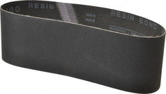 Made in USA - 3" Wide x 21" OAL, 180 Grit, Silicon Carbide Abrasive Belt - Silicon Carbide, Very Fine, Coated, X/Y Weighted Cloth Backing, Wet/Dry, Series S181 - Eagle Tool & Supply