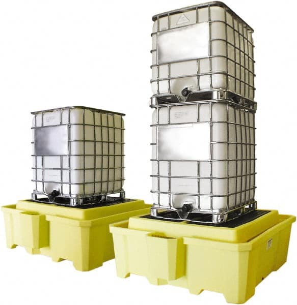 Enpac - IBC Sumps, Platforms & Decks Type: IBC Pallet Number of Totes: 2 - Eagle Tool & Supply