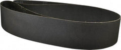 Made in USA - 4" Wide x 106" OAL, 120 Grit, Silicon Carbide Abrasive Belt - Silicon Carbide, Fine, Coated, X/Y Weighted Cloth Backing, Wet/Dry, Series S181 - Eagle Tool & Supply