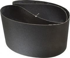 Made in USA - 6" Wide x 48" OAL, 180 Grit, Silicon Carbide Abrasive Belt - Silicon Carbide, Very Fine, Coated, X/Y Weighted Cloth Backing, Wet/Dry, Series S181 - Eagle Tool & Supply