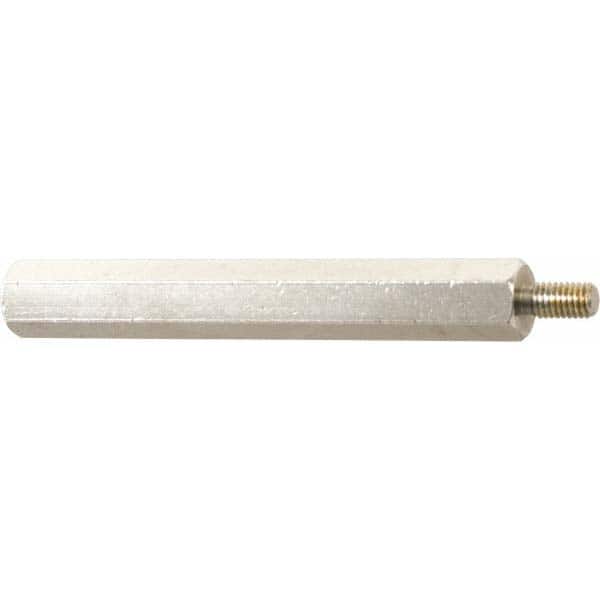 Electro Hardware - #4-40, 1.437" OAL, 1/4" Across Flats, Nylon Male/Female Hex Circuit Board Standoff - Eagle Tool & Supply